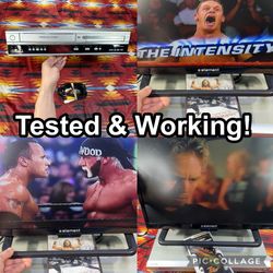 Philips DVP3050V VCR DVD Combo Player VHS Recorder TESTED No Remote