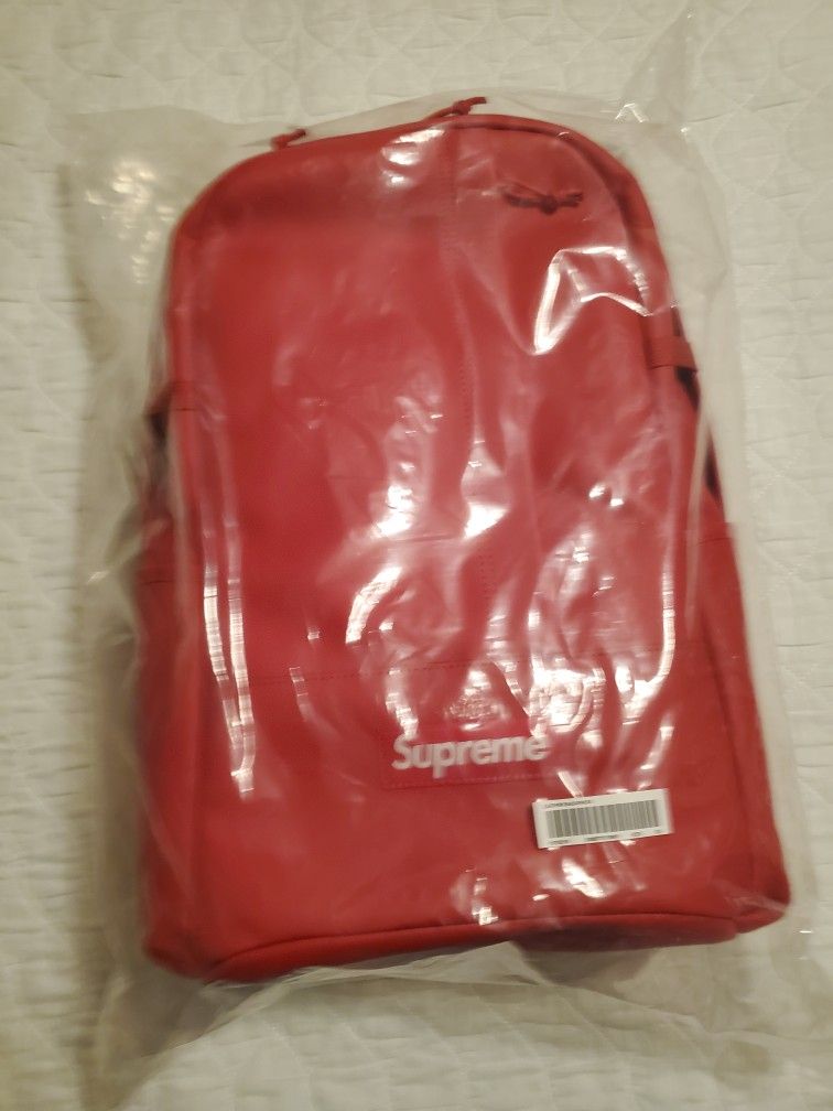 Supreme Leather Backpack