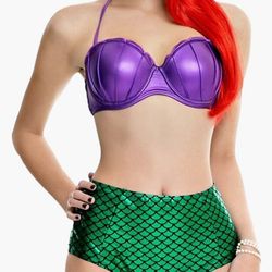 Traje De Baño  De Cintura Alta 