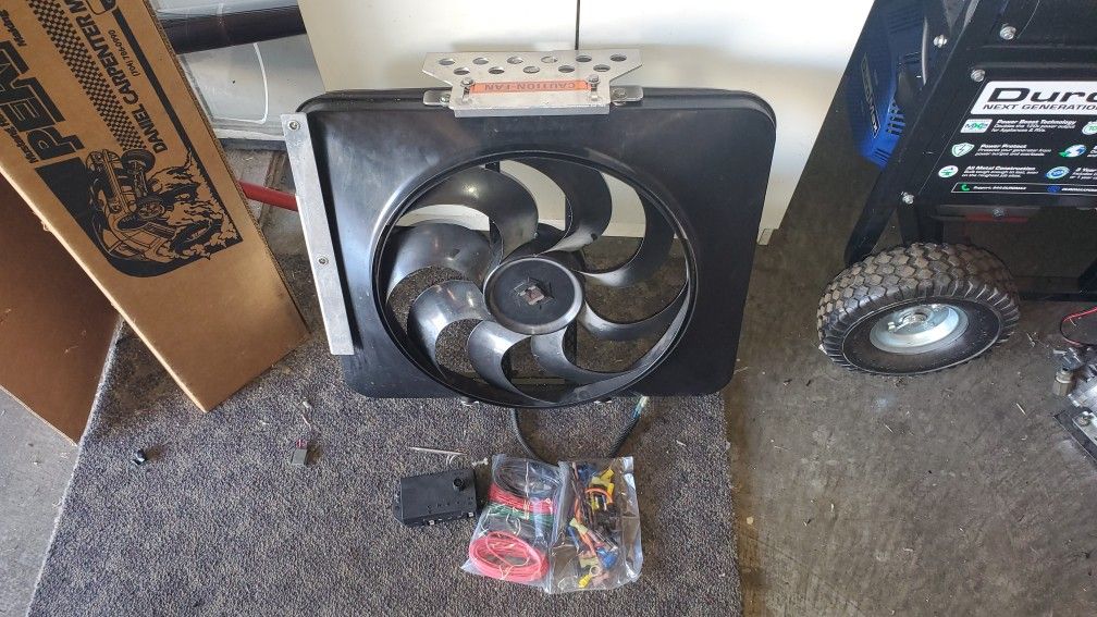 Flex A Lite Black Magic Extreme Fan 79-93 Mustang