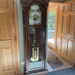 Ridgeway Grandfather Clock Perfect Condition 