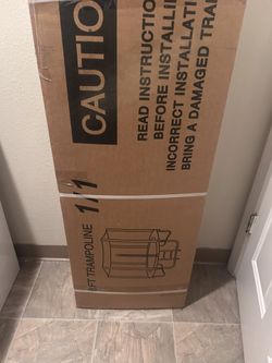 New In Box trampoline