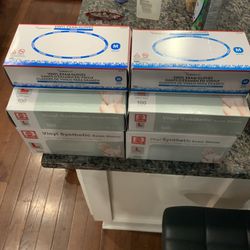 Vinyl Synthetic Exam Gloves 