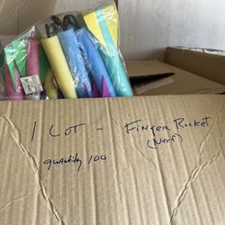 1Lot Finger Rockets.  100+ NEW