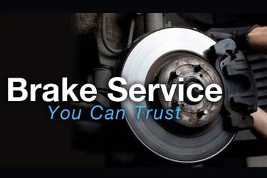 Brake jobs you can trust.