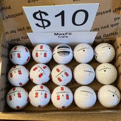 15 MaxFli Trifli Golf Balls