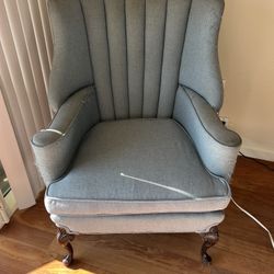 Vintage Midcentury Wingback Chairs