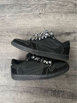 Nike Air Jordan 1 Low Black Sneakers