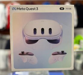 Meta Quest 3 512GB VR Headset 4K with Touch Plus Controllers New Sealed