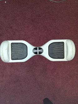 White hoverboard