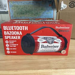 Budweiser Bazooka Bluetooth Speaker 