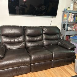 🛋️Electric Leather Recliner Couch✨ 