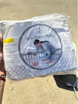Breathable Mesh Crib Liner