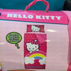 Hello Kitty Sleeping Bag w/pillow