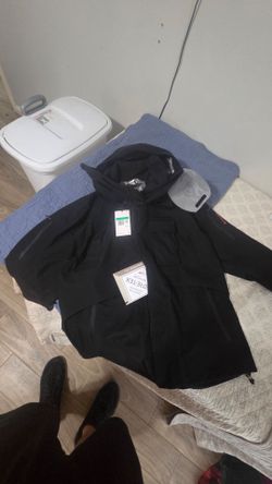 Nike. cactus jack Black Gore-Tex Hooded Jacket with Tags