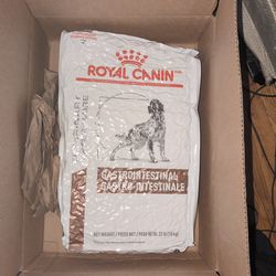 Unopened Royal Canin Gastrointestinal Dog Food 22lb Bag