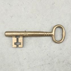 Vintage Brass Big Key Skelton Key