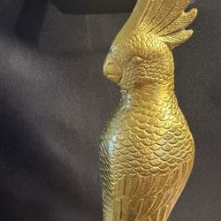 A 22 1/2 Inch Bird Perched Statue