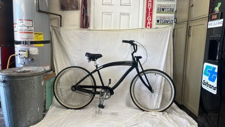 NIRVE brand 3 speed 26” coaster break, beach cruiser, bicycle, ready to ride as pictured