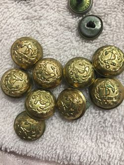 Civil War Naval Buttons