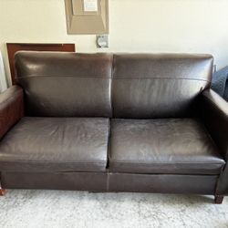 Leather Couch 