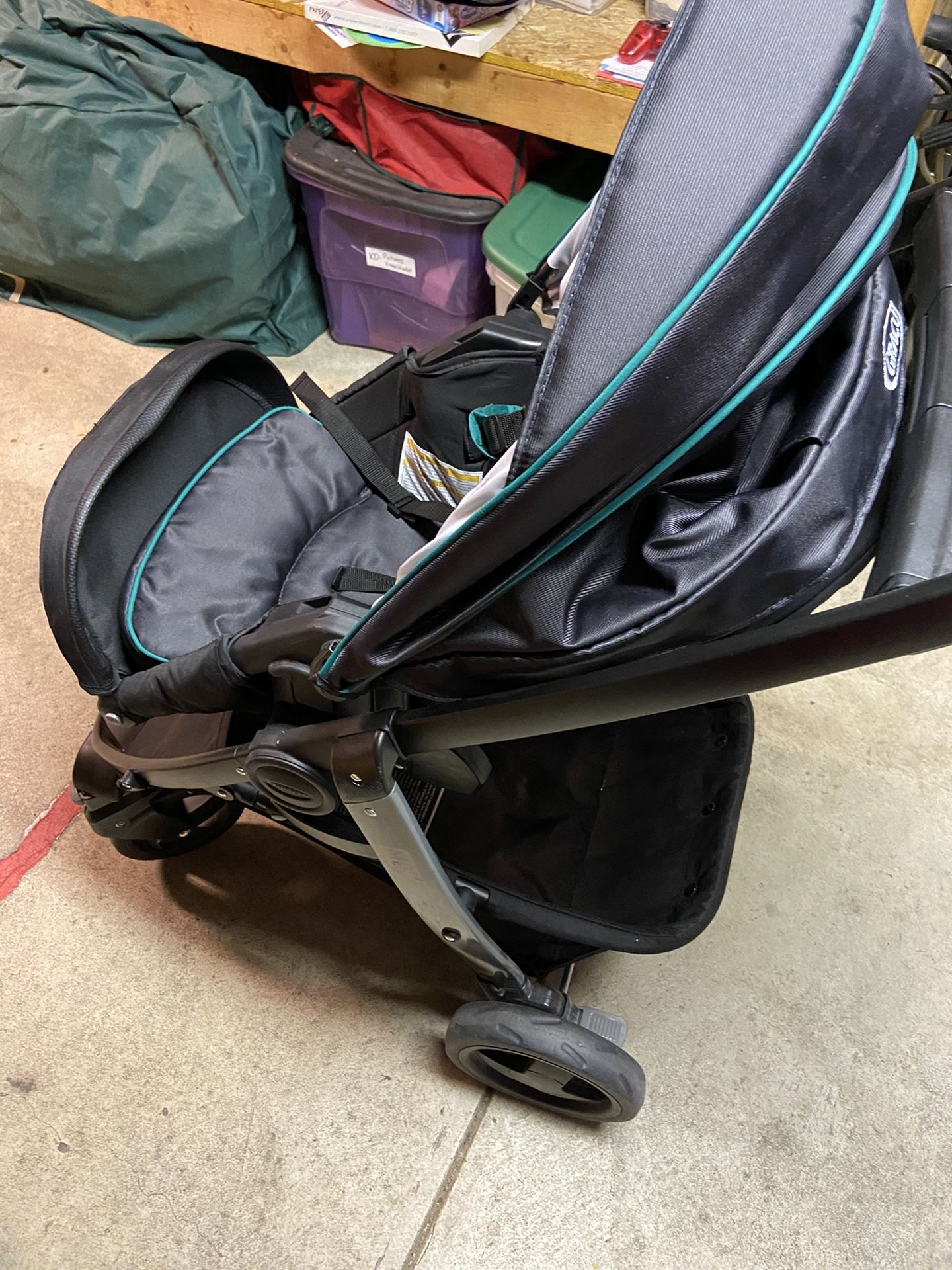 Graco combination car seat with stroller