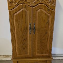 Vintage Jewelry Armoire 
