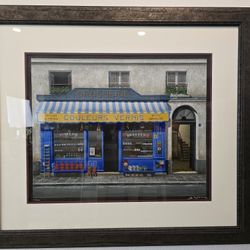 Andre Renoux Le Marchand de Couleurs Signed Limited Edition Serigraph 77/200