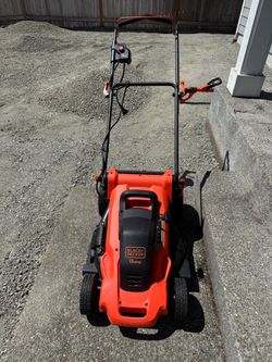 Black and Decker Corded Mower