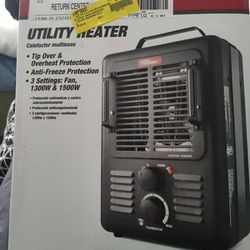 Heater Utility 15.00 Coleman Stove 30.00