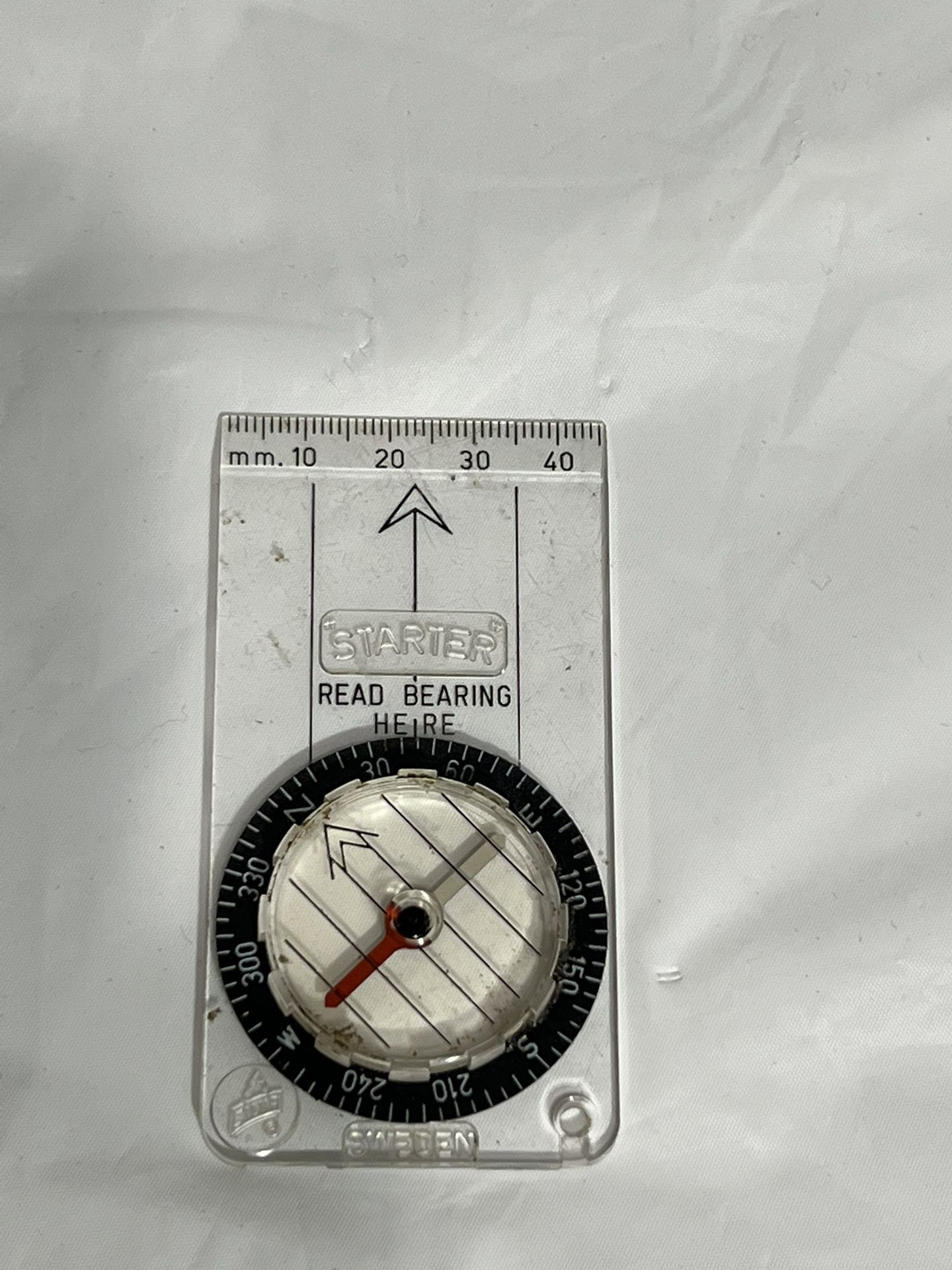 VINTAGE SILVA SYSTEM COMPASS Made In SWEDEN