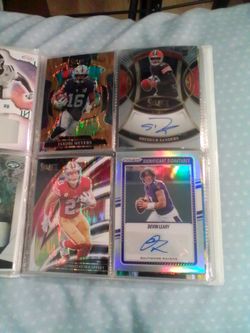 Autographed Football Panini Cards