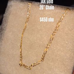 20 In Gold Chain