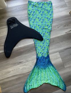 Adult Swimmable Tail and Monofin combo