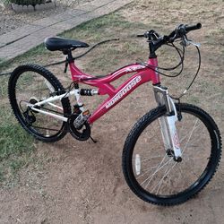 Mongoose full suspension mountain bike
