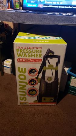 Sun Joe Pressure Washer 2000 PSI MAX