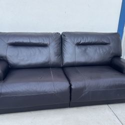 Leather Couch