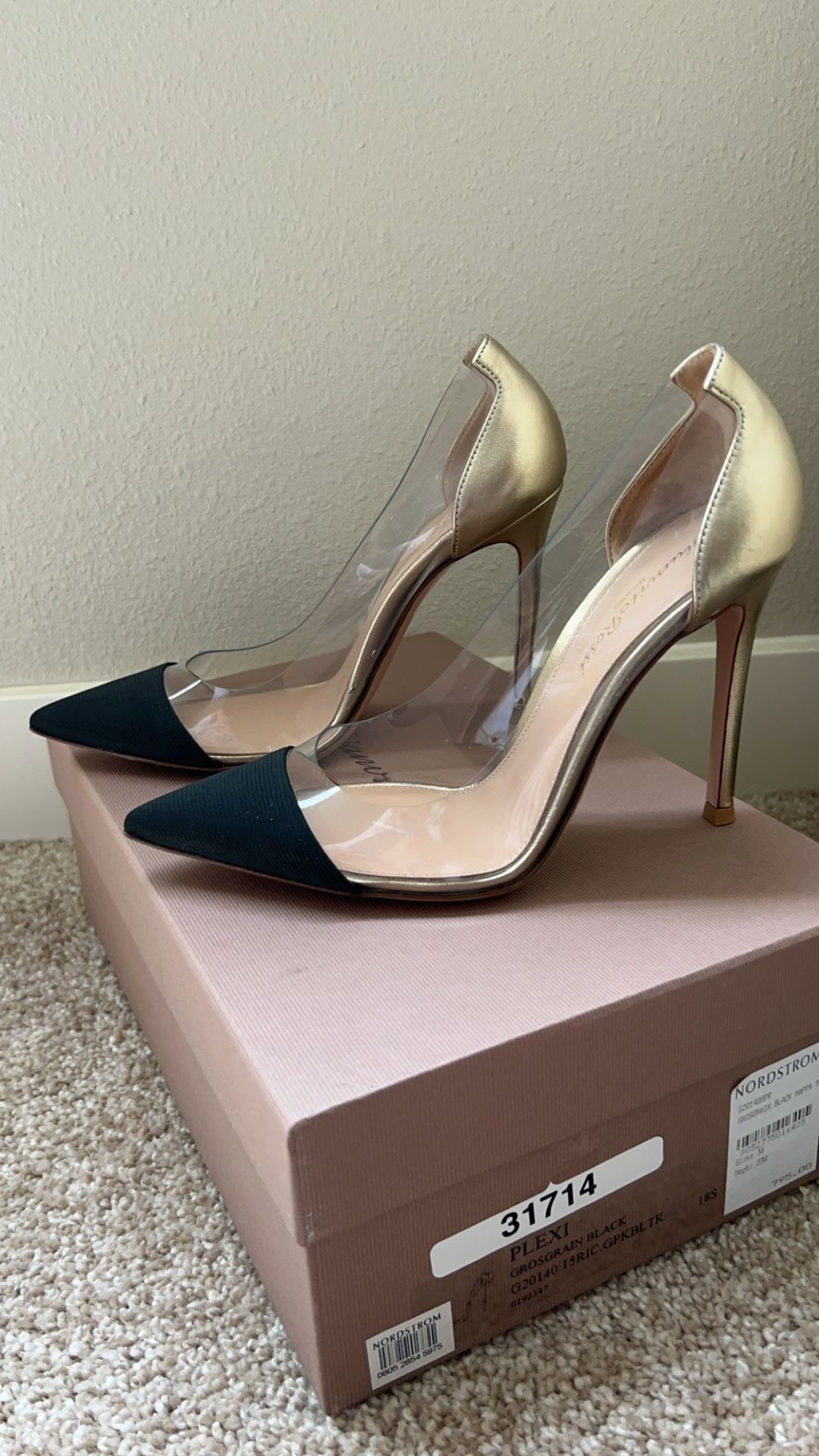 Gianvito Rossi Plexi Pumps