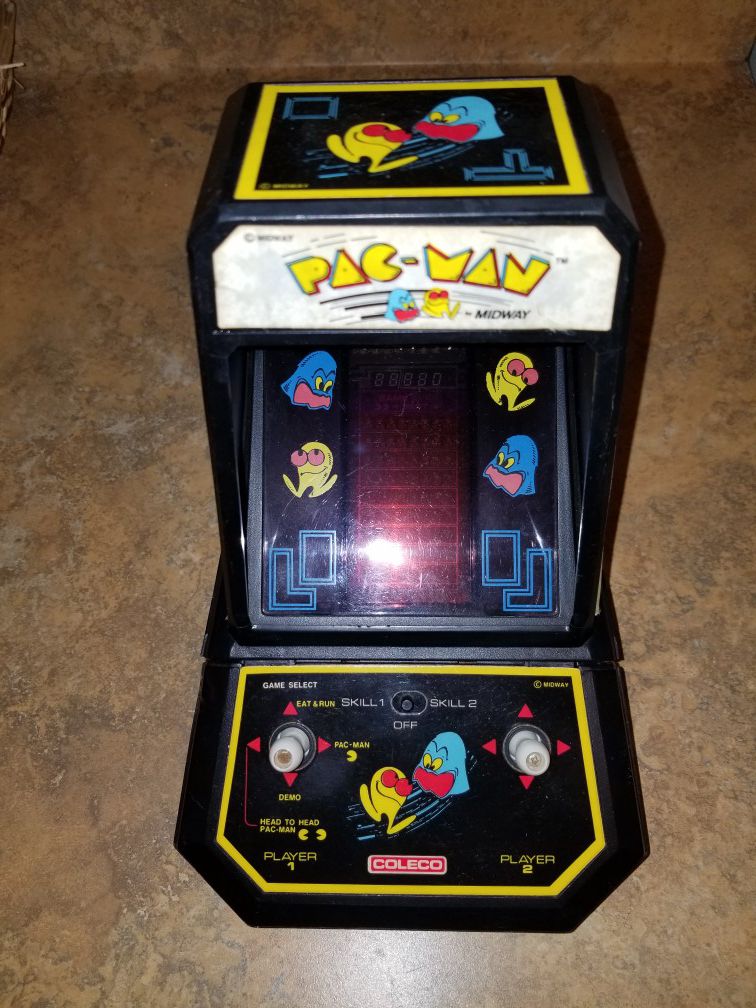 Vintage Coleco Pacman Game 2 player