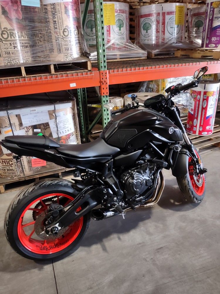 2021 Yamaha Mt 07 For Trade For Another Sport bike 