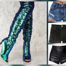 Worn once for fashion show + 1 Pair OfShorts 