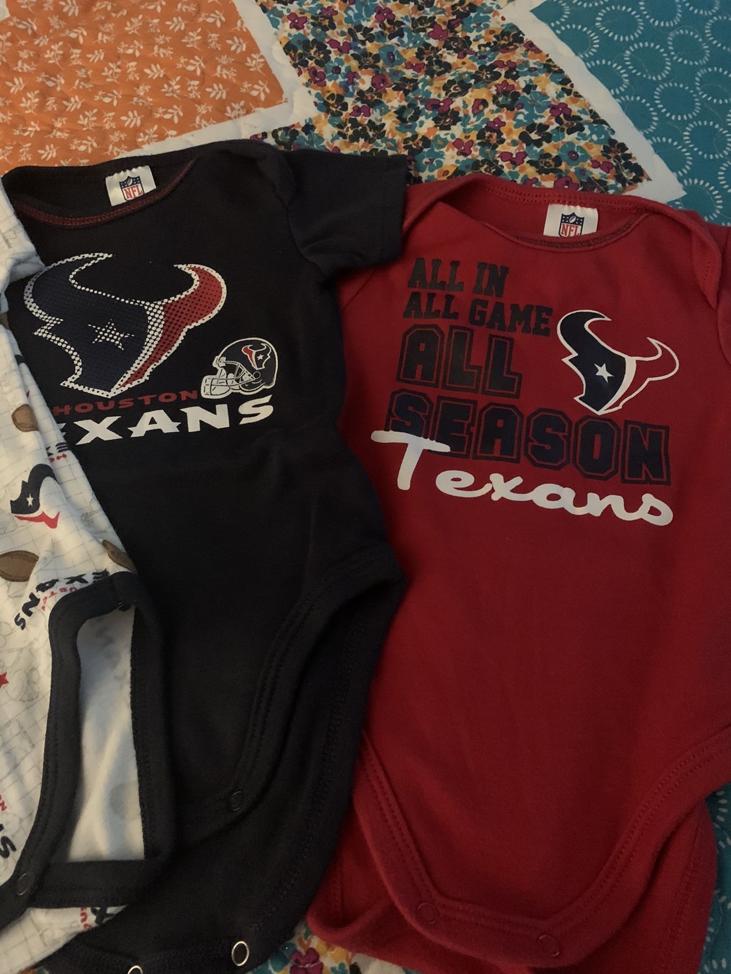 Texans onesies