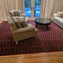Global Collectors - 12 X 17 Vintage Bokhara Wool Rug