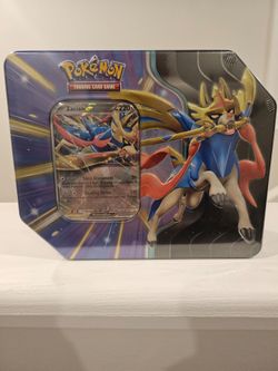 Pokémon Slashing Legends Tin Zacian EX (5 booster packs)