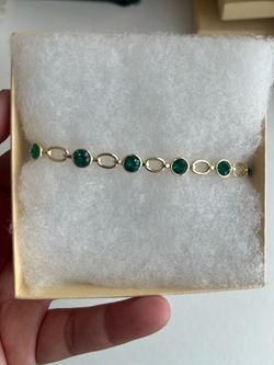 Gold plated bracelet