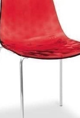 Iconic Calligaris Ice Chair In red