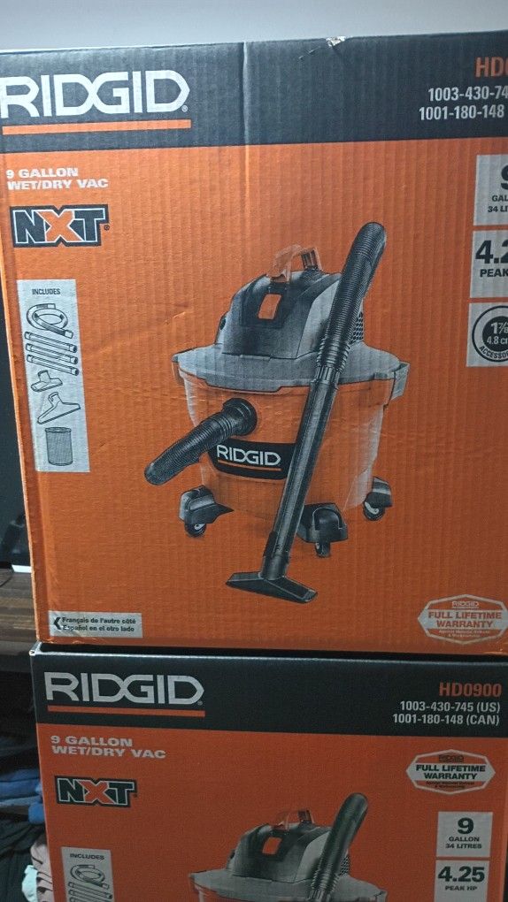 SHOP VAC RIDGID BRAND NEW