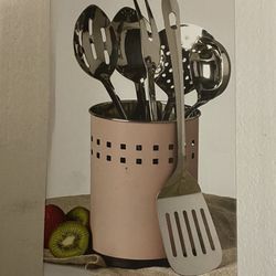 7pc Stainless Steel Tub Of Tool