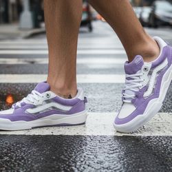 NEW Skate 2 Wayvee Men’s Sneaker, Purple/White, Size 7