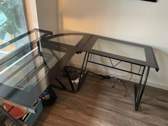 Glass Desk